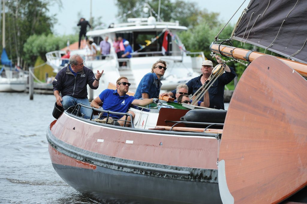 Berend Mink (d'Halve Maen) komt dankzij finish op nummer nog flink naar voren