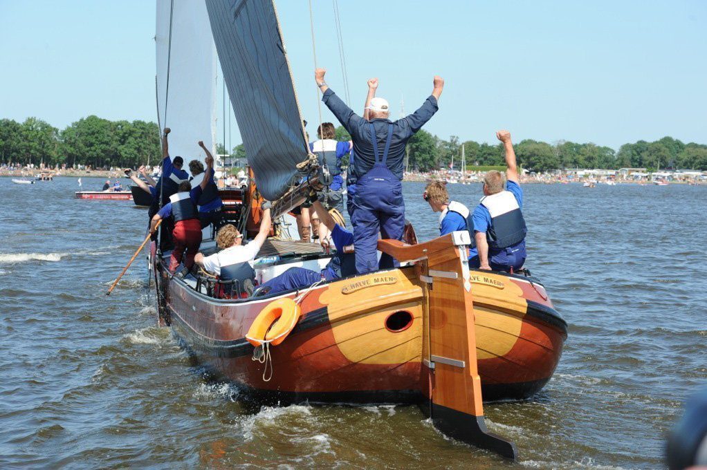 Berend Mink (d'Halve Maen) werd de verrassende winnaar