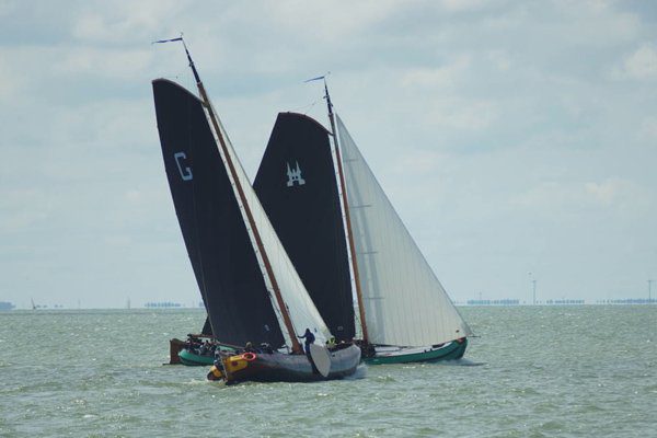 Strijd tijdens de foarwedstriid tussen Douwe Visser van Sneek en Douwe Visser van Grou