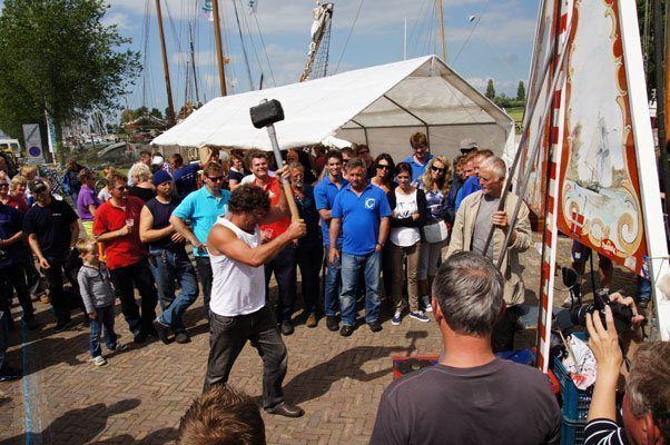 Alle aandacht voor Douwe Visser (Sneek) 