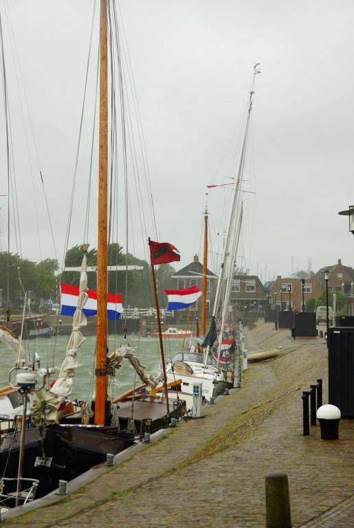 Schepen hadden de veilige haven opgezocht