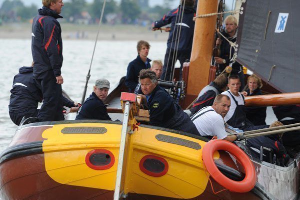 Doarp Grou wint op buiig IJsselmeer bij Lemmer