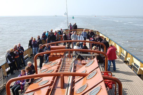 Vaartocht over het wad