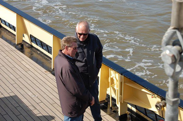 Vaartocht over het wad