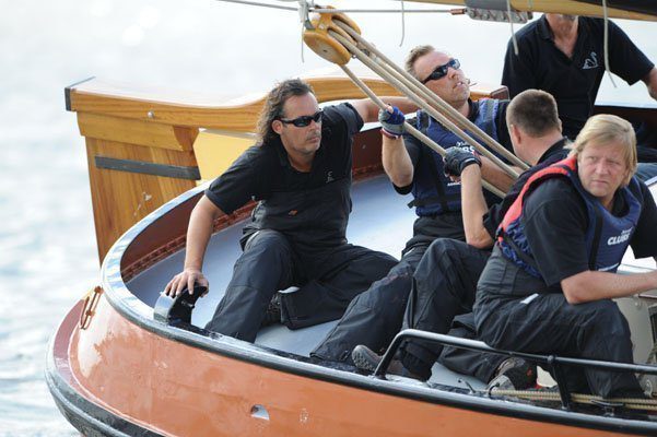 Schipper Ulbe Brandsma (Langweer) eindigde als laatste op eigen water