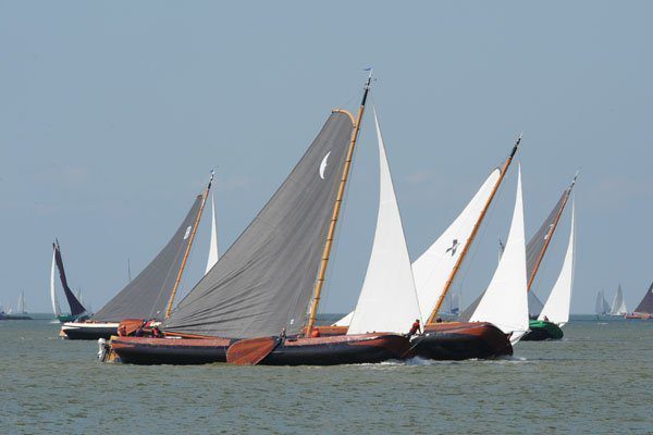 Prachtig zeilweer op het IJsselmeer