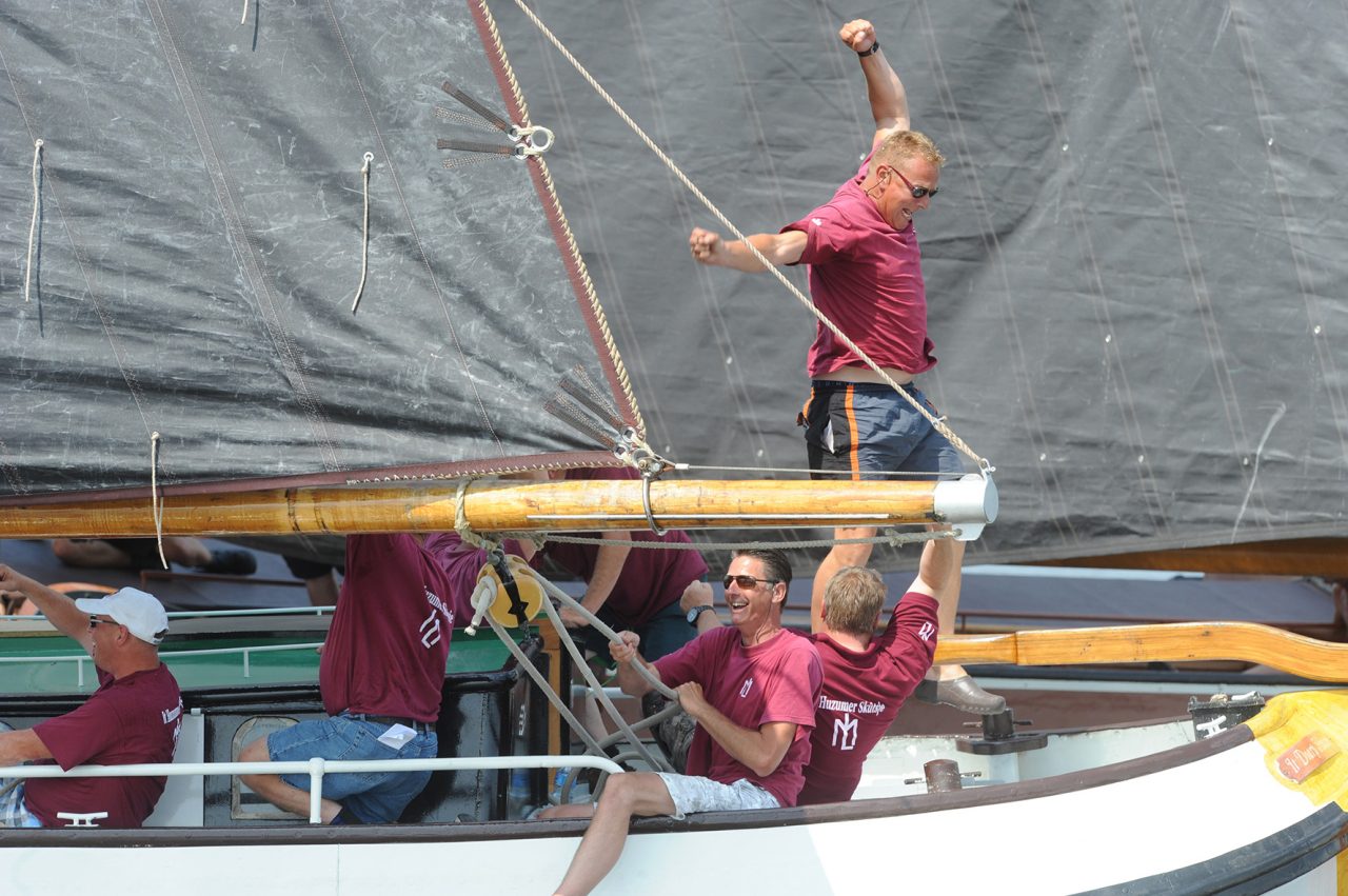 Historische winst voor schipper Lodewijk Hzn. Meeter, 2013