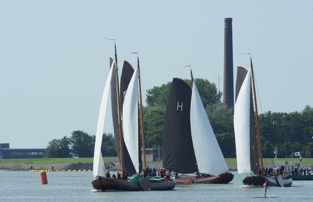 Finish van nrs. 8 t/m 11 (Drachten, Woudsend, Leeuwarden en Heerenveen)