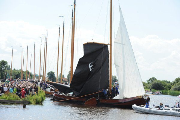 Earnewâld mocht als eerste van start