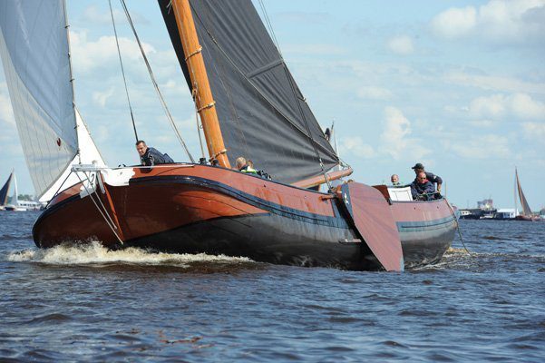 Gert Jan Mulder op de uitkijk bij Súdwesthoek (Stavoren)