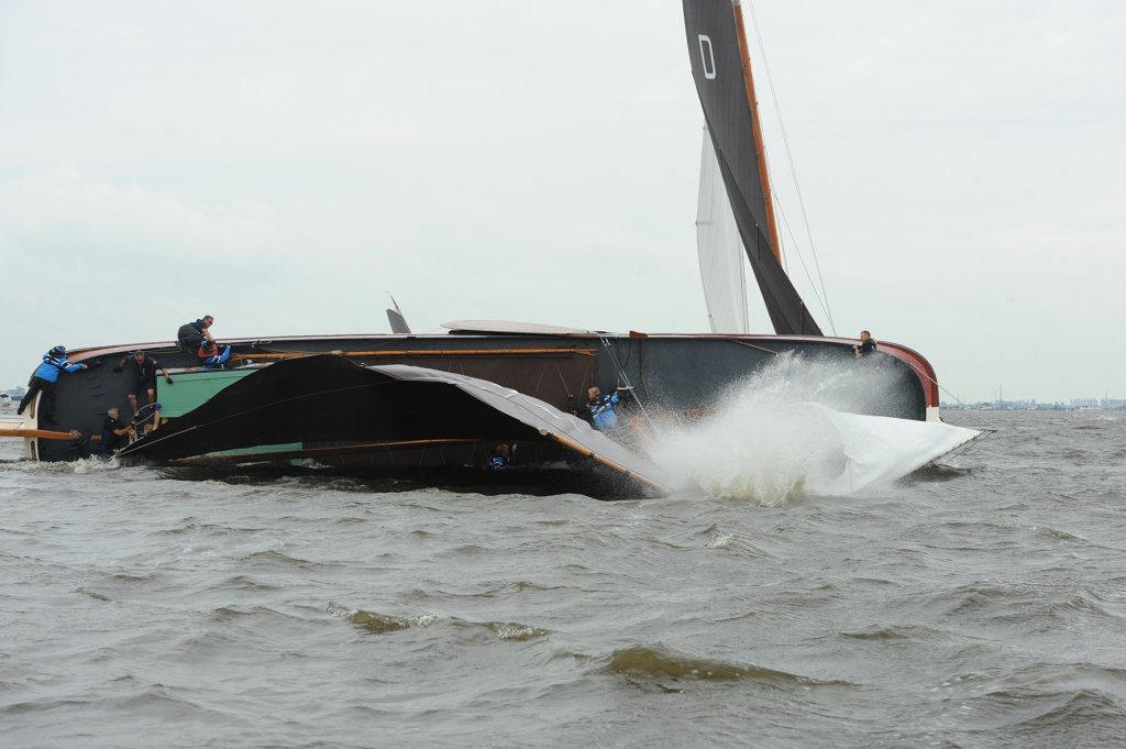 Door een flinke windvlaag sloeg de Súdwesthoek om