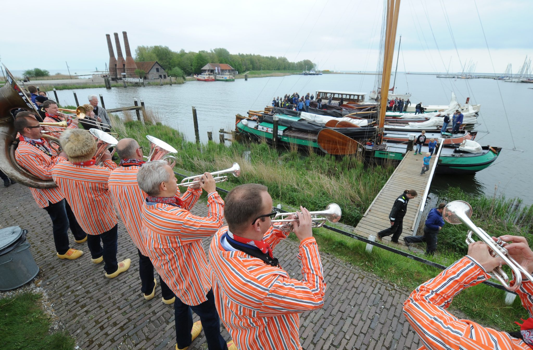 Gezelligheid op de dijk