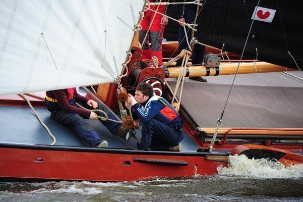 Harmen Brouwer in actie namens Heerenveen