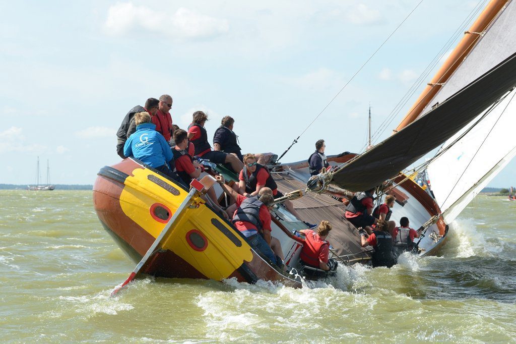 Dubbelslag voor het Grouster skûtsje