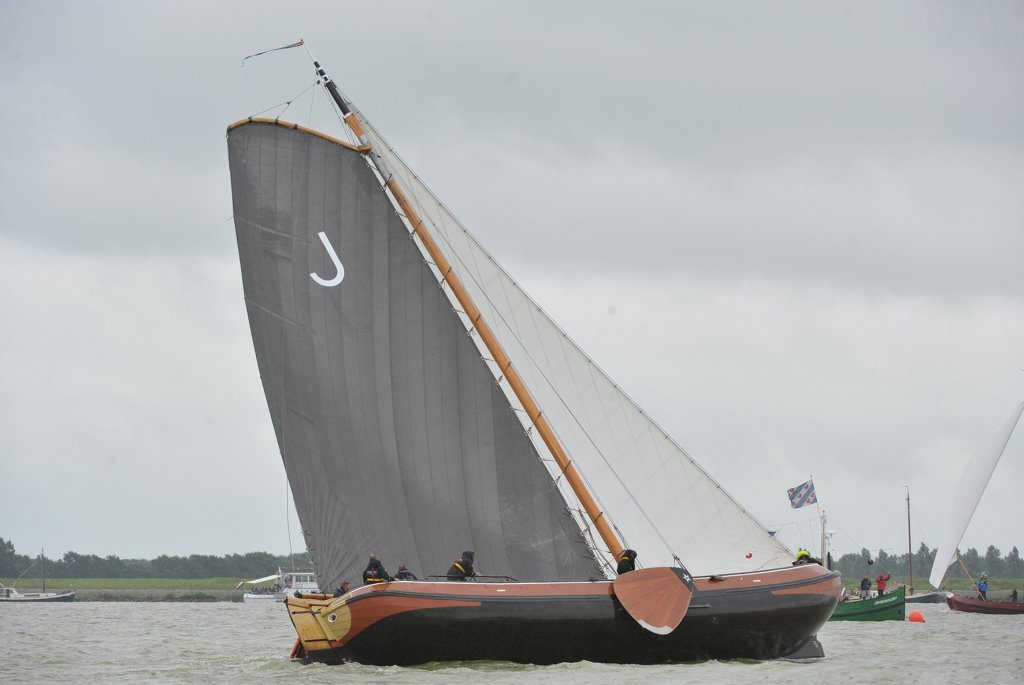 Joure finisht achter de familie Visser op de vierde plaats