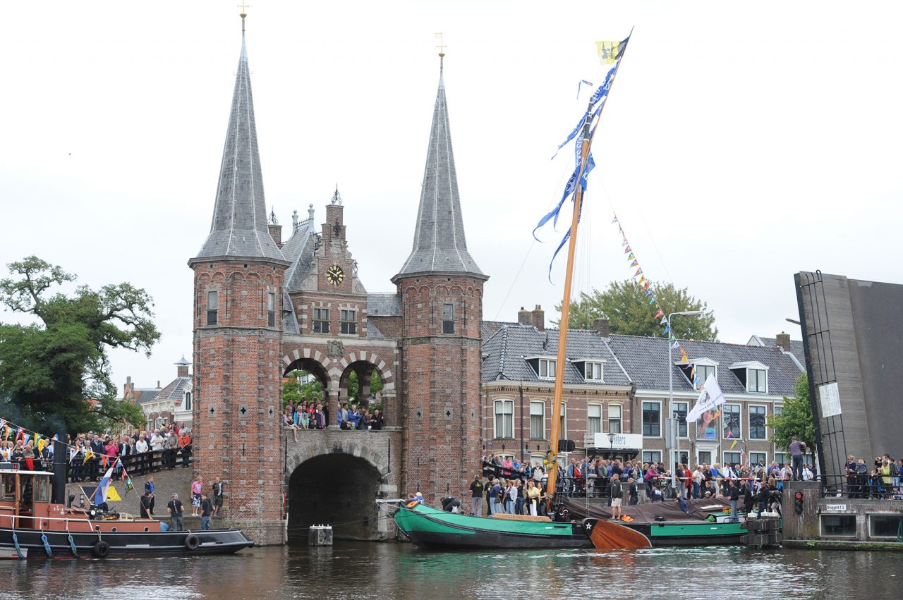 Huldiging van De Sneker Pan bij de Waterpoort, 2011