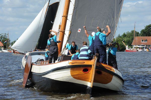 Vreugde aan boord van Bolsward