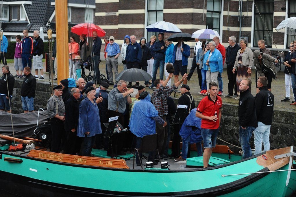 Het Lemster skûtsje sluit de skûtsjevloot