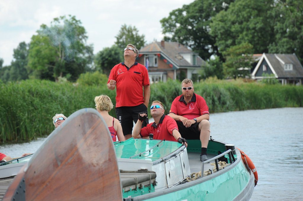 Albert Jzn. Visser (Lemmer) op zoek naar de wind