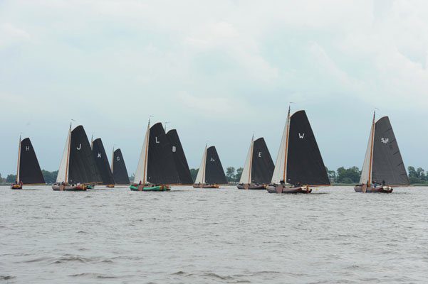 Er werden spannende duels uitgevochten op de Hegemermar bij Woudsend