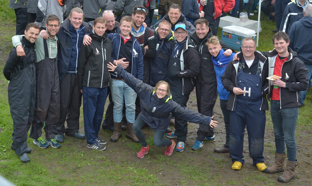 Het winnende team van de Gerben van Manen (Heerenveen)