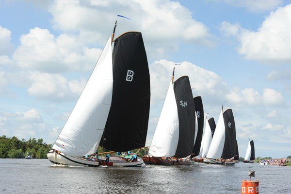 Bolsward had voordeel van de eerste startpositie