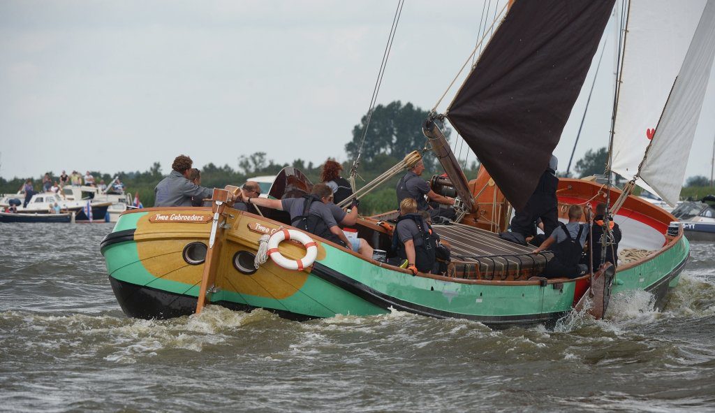 Het Langwarder skûtsje op thuiswater