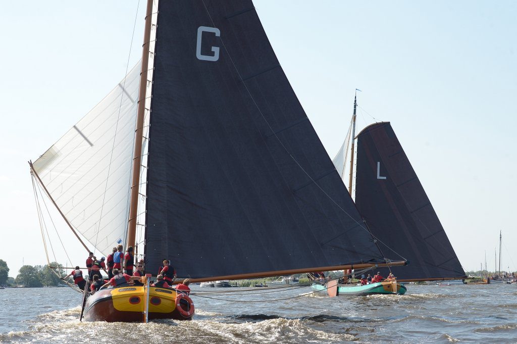 Douwe Azn. Visser (Grou) in de aanval op neef Albert Jzn. Visser (Lemmer)