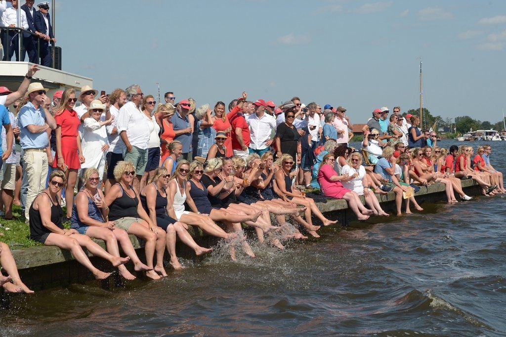 Grou werd flink aangemoedigd door het thuispubliek