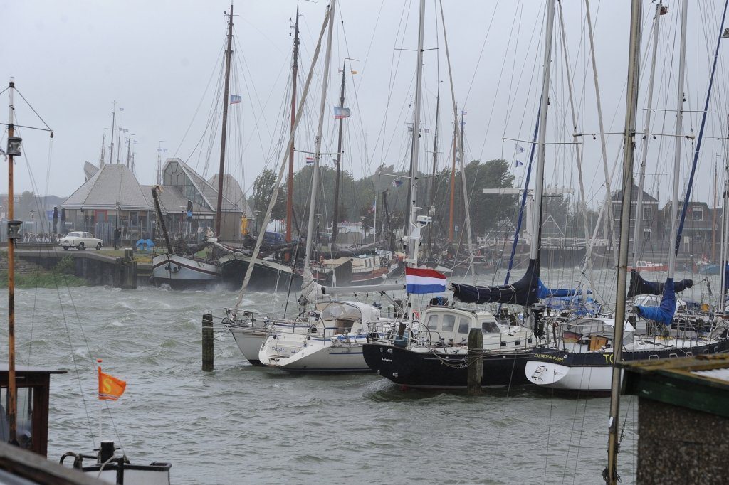 Schepen hadden de veilige haven opgezocht