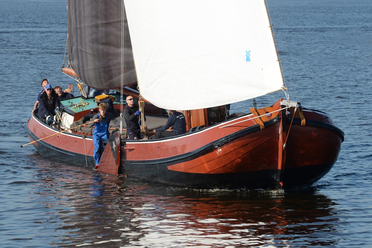 Langwarder skûtsje - Waterpoortrace 2021