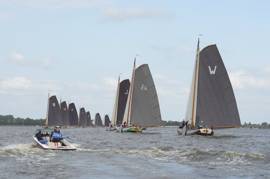 Woudsend knokte zich vanuit het achterveld naar een achtste plek op de finish