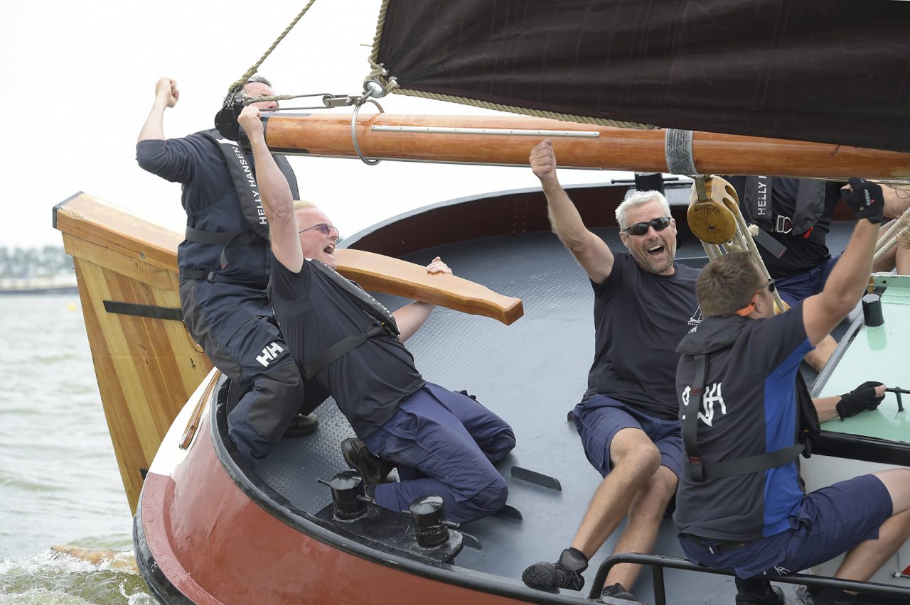 Dubbelslag voor Auke de Groot in de Lemster baai, 2018