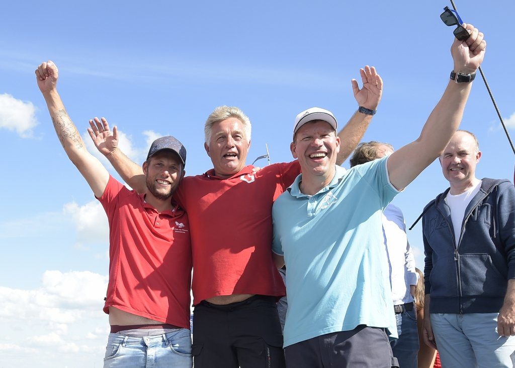 Sytze Brouwer (Heerenveen) - Douwe Azn. Visser (Grou) - Pieter Ezn. Meeter (Akkrum)