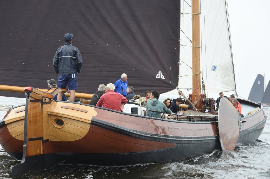 De Gerben van Manen (Heerenveen) met team Rabo Haarlem aan boord