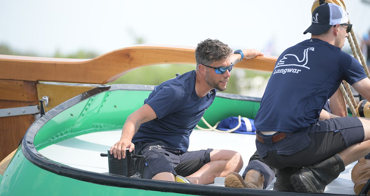 Schipper Harmen Pzn Brouwer stopt bij Langweer
